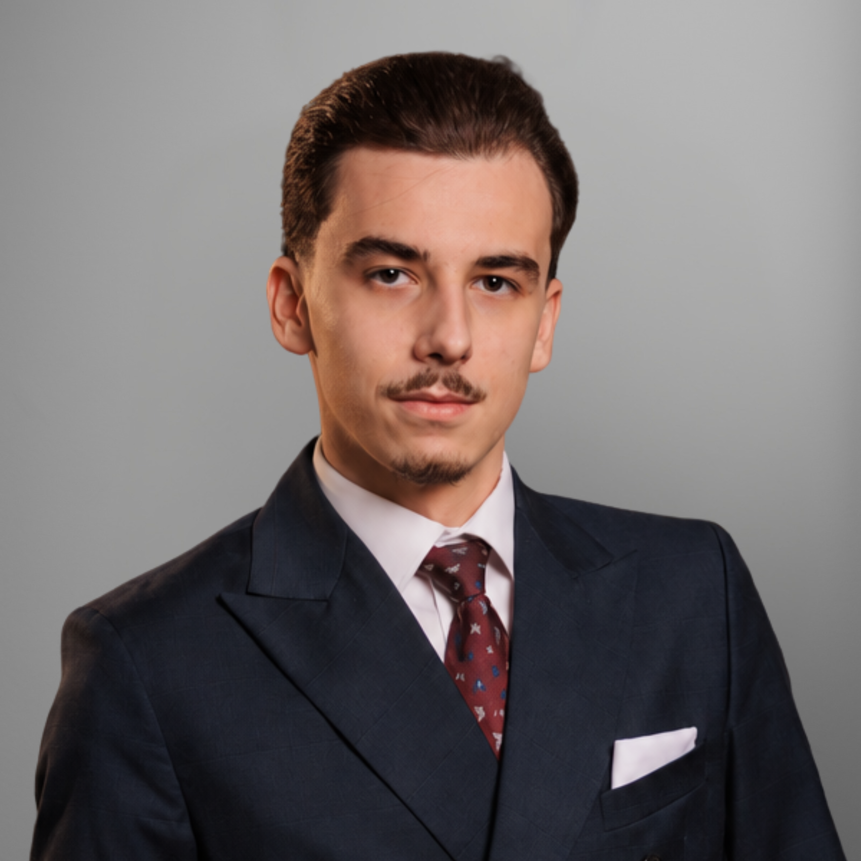 Radu Simion a picture with a lawyer Radu Simion